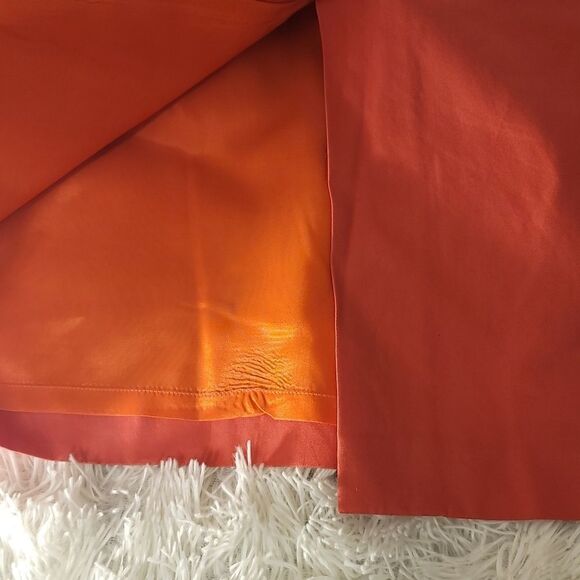 J.Crew Pink Cotton Lined Midi  Skirt Size 4 - Picture 3 of 6